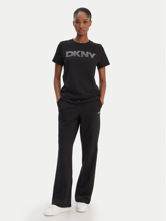 DKNY Sport DKNY Sport Футболка DP6T1557 Чорний Relaxed Fit