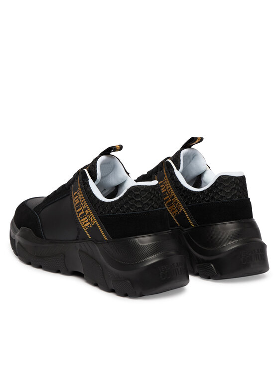 Versace Jeans Couture Снікерcи Versace Jeans Couture 80YA3SC2 Чорний