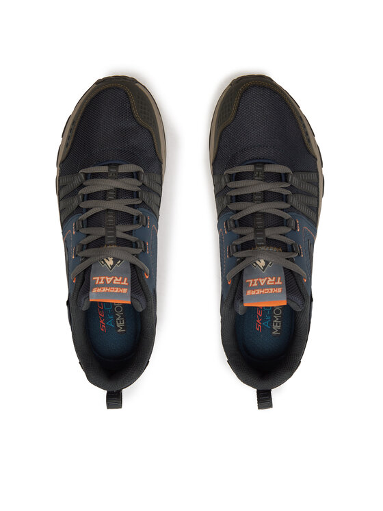 Skechers Trekingová obuv Skechers Escape Plan 51591/NVOR Tmavomodrá