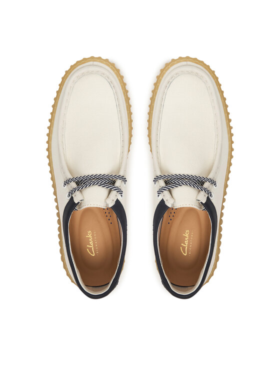 Clarks Туфлі Clarks Torhill Lo 26187380 Білий