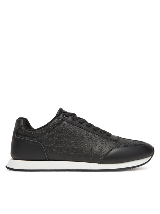 Calvin Klein Сникърси Calvin Klein Low Prof Runn Laceup Mono HM0HM01896 Черен