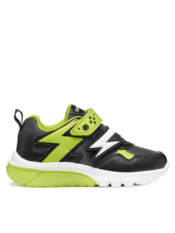 Geox Sportcipők Geox J Ciberdron Boy J66LBB 0BC14 C0802 D Fekete