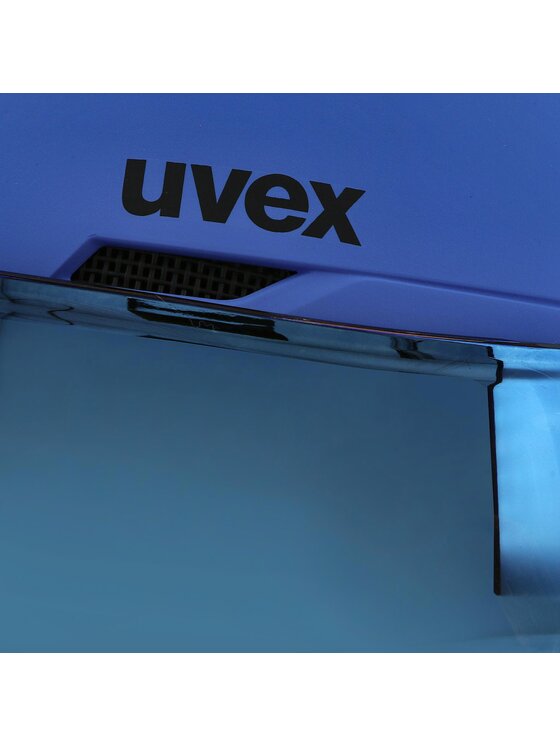 Uvex Шолом для сноуборду Uvex Rocket Jr Visor 56/6/263/20 Голубий