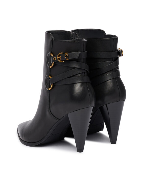 PINKO Botki PINKO Vane 01 SD0585P001 Czarny