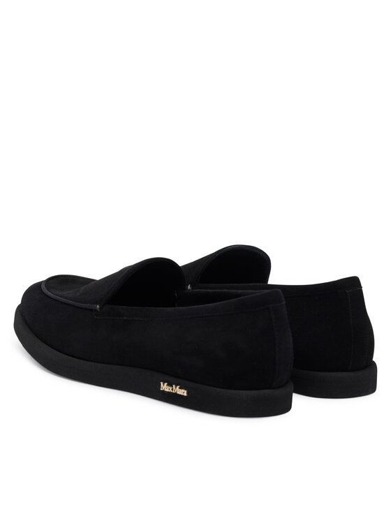 Max Mara Mokasyny Max Mara Softymoc 2524526251600 Czarny