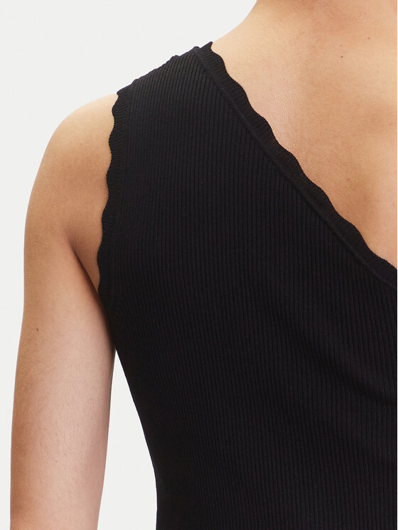 JDY JDY Top Nanna 15351420 Crna Slim Fit