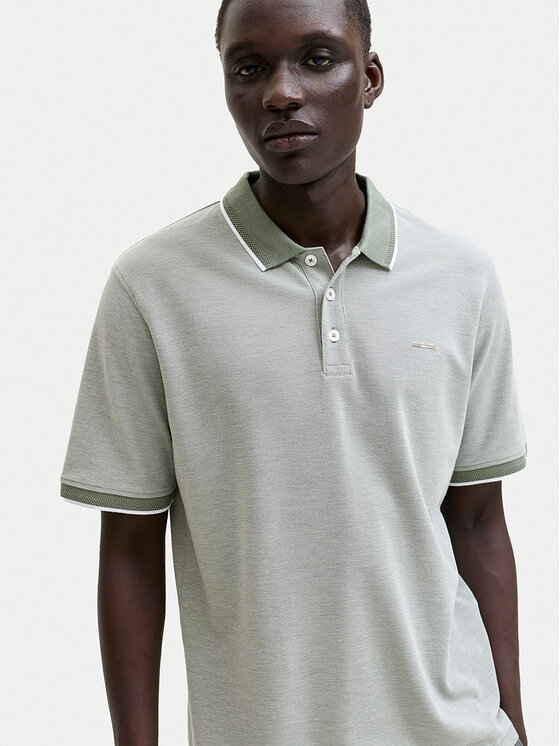 Jack & Jones Jack & Jones Polo Blualves 12274681 Verde claro Regular Fit