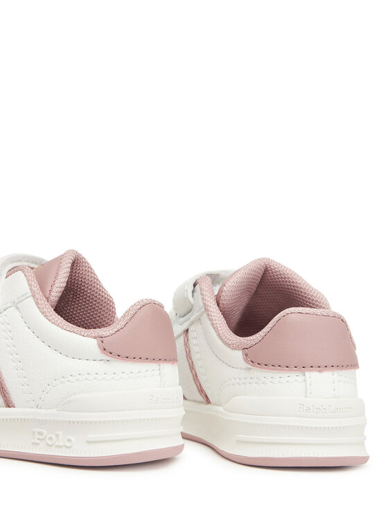Polo Ralph Lauren Снікерcи Polo Ralph Lauren Heritage Court III T-Toe Ez RL03360101 Білий