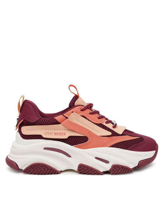 Sneakersy Steve Madden Possession-E SM19000033 Bordó