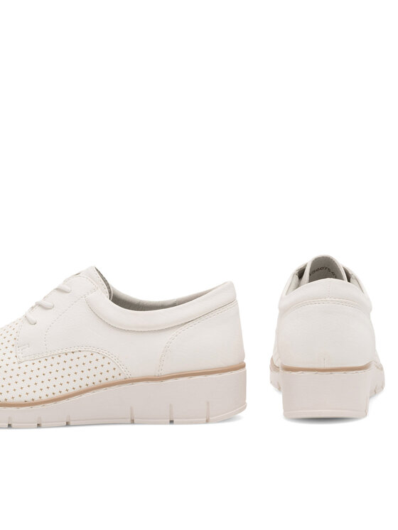 Clara Barson Pantofi Clara Barson Ceecee WS6075-03 Alb