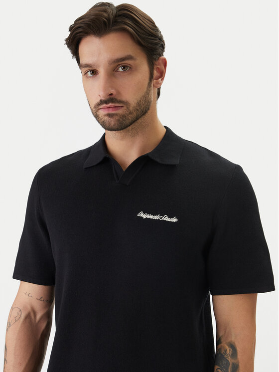 Jack & Jones Jack & Jones Polo Norrebro 12297926 Negro Relaxed Fit