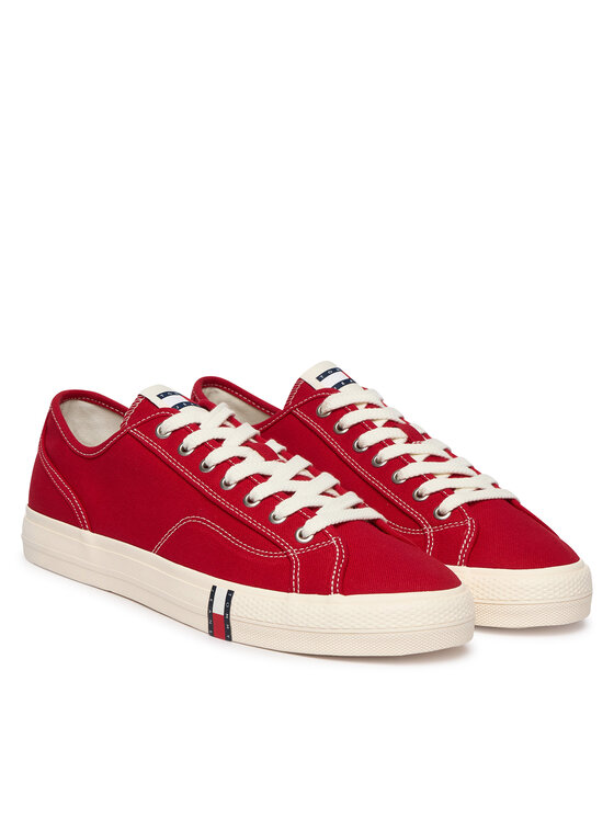 Tommy Jeans Scarpe sportive Tommy Jeans Archive Vulc Y2K EM0EM01674 Rosso