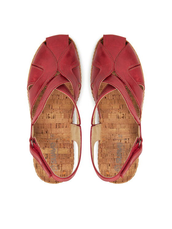 Suave Sandále Suave 720131-04 Červená