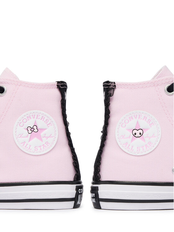 Converse Кеди Converse Chuck Taylor All Star Hi X My Melody Kuromi A21838C Світло-рожевий