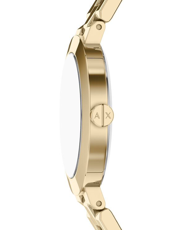 Armani Exchange Rinkinys: laikrodis ir apyrankė Armani Exchange Jackie  AX7185SET Auksinė