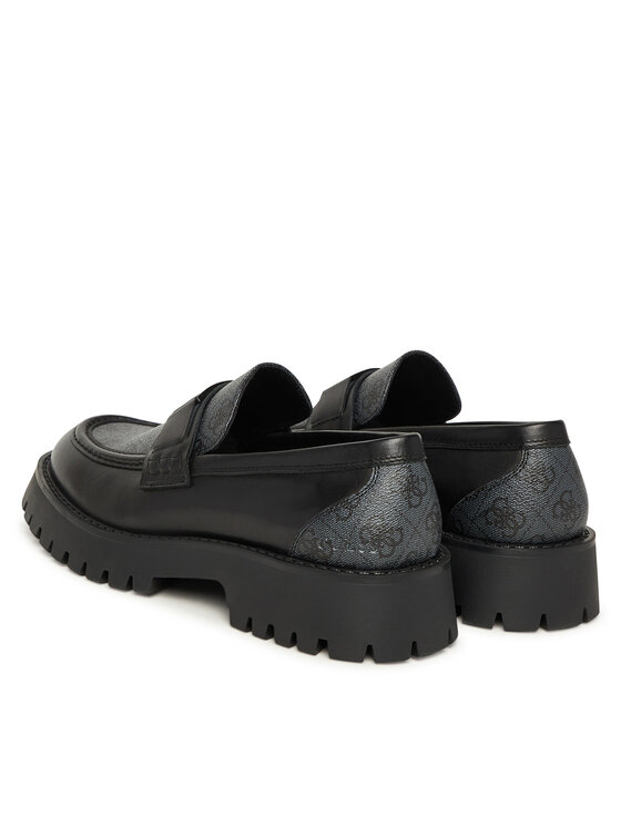 Guess Loafers Guess FMFZIA LEL14 Μαύρο