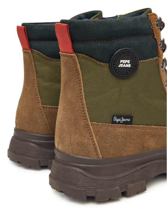 Pepe Jeans Turistická obuv Pepe Jeans Track Sky B PBS500003 Hnědá