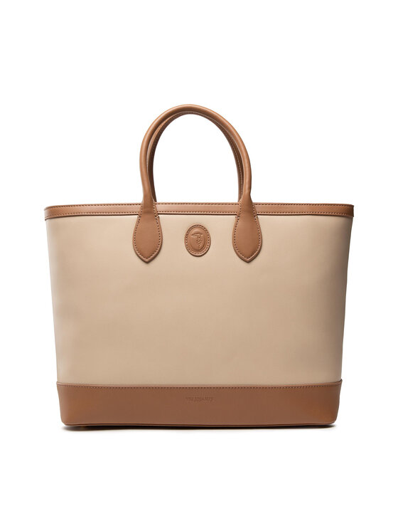Trussardi Kabelka Trussardi Clavel Weekender 75B01308 Béžová