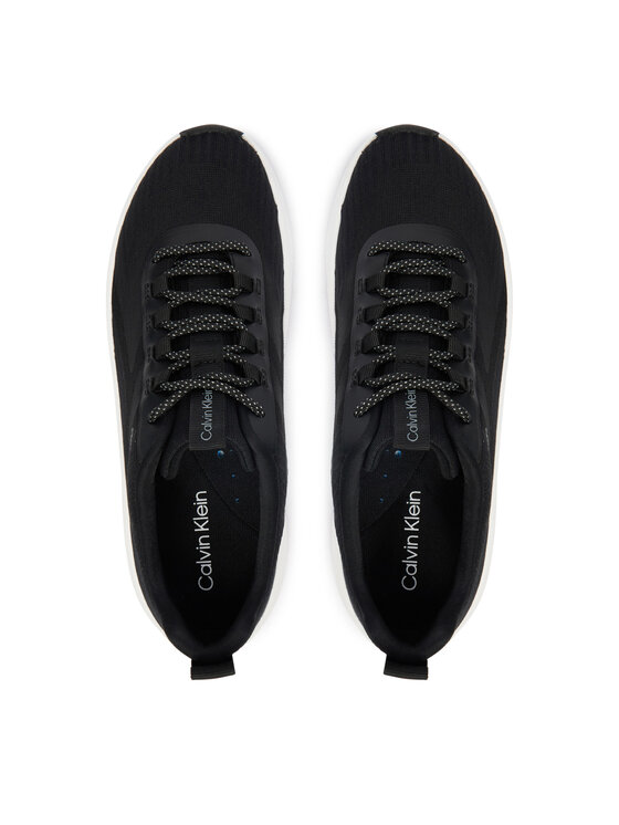 Calvin Klein Tenisice Calvin Klein Chunky Run Ckstripe Lup Sp Kn HW0HW03006 Crna