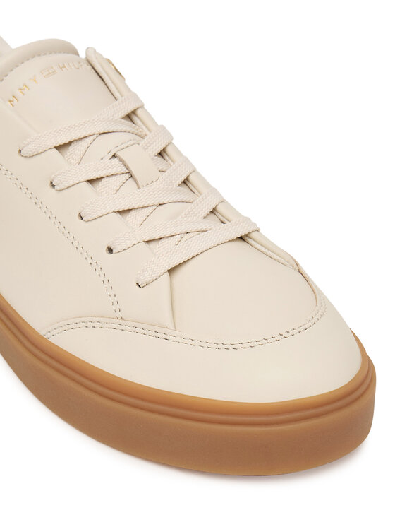 Tommy Hilfiger Sneakersy Tommy Hilfiger CHIC SNEAKER ELEVATED FW0FW09400 Beżowy