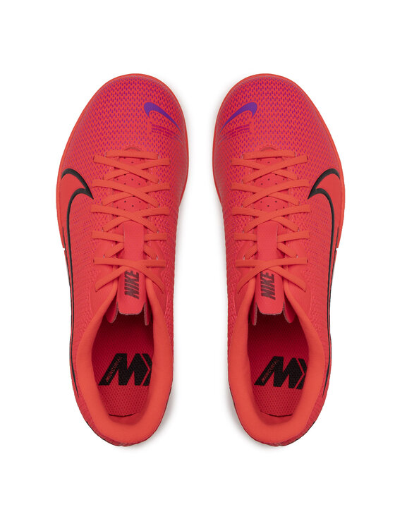 Nike Boty na fotball Nike Jr Vapor 13 Academy Ic AT8137 606 Červená