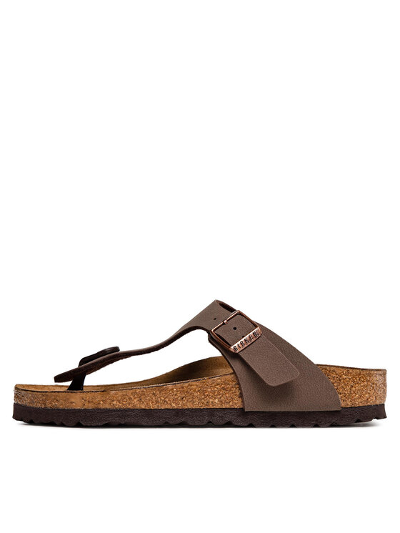 Birkenstock Žabky Birkenstock Gizeh Bs 0043753 Hnědá