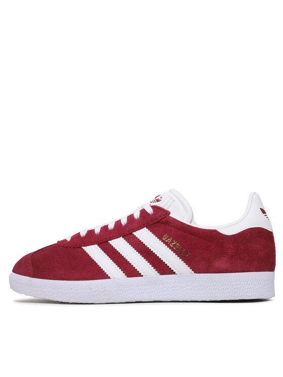 adidas Снікерcи adidas Gazelle B41645 Бордовий