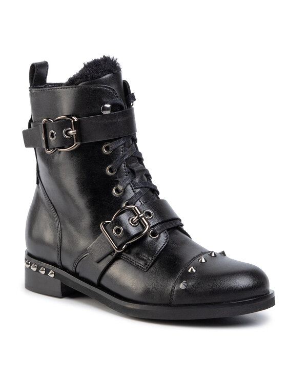 GINO ROSSI Bakancs GINO ROSSI 7586-03 Fekete