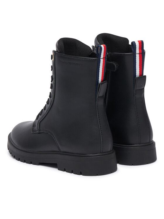 Tommy Hilfiger Kotníková obuv Tommy Hilfiger T3A5-35157-1355 Černá