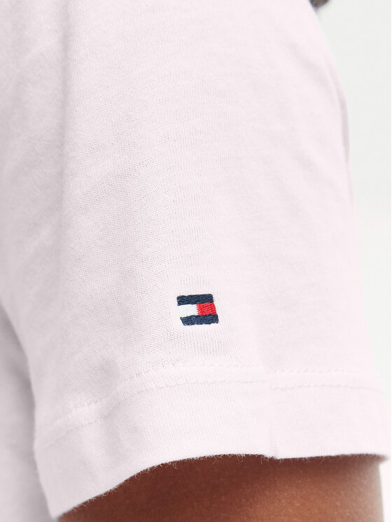 Tommy Hilfiger Tommy Hilfiger Camiseta WW0WW40276 Rosa Regular Fit