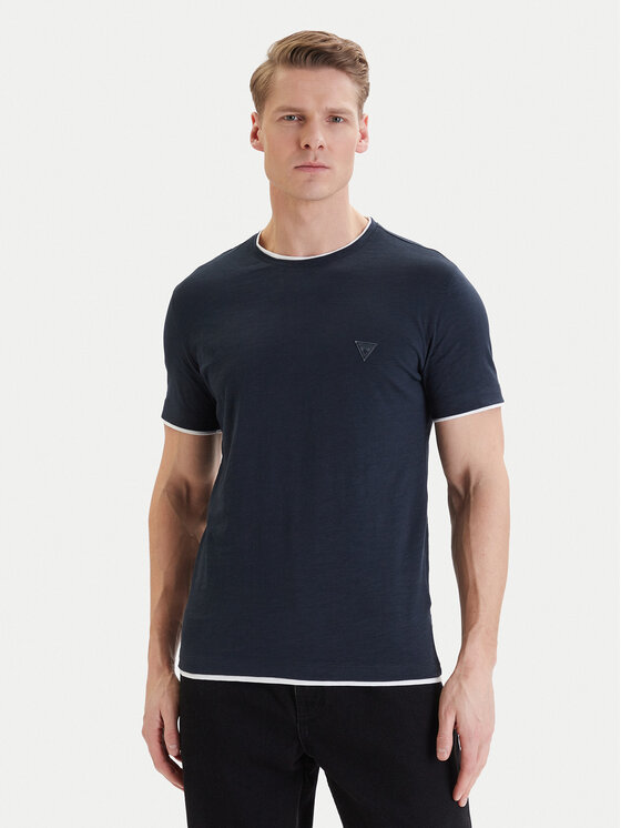 Guess Guess Футболка F6GI06 K6XN4 Голубий Slim Fit