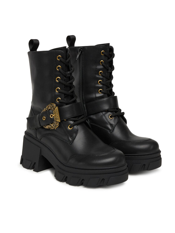 Versace Jeans Couture Gležnjače Versace Jeans Couture 79VA3S86 71570 899 Crna