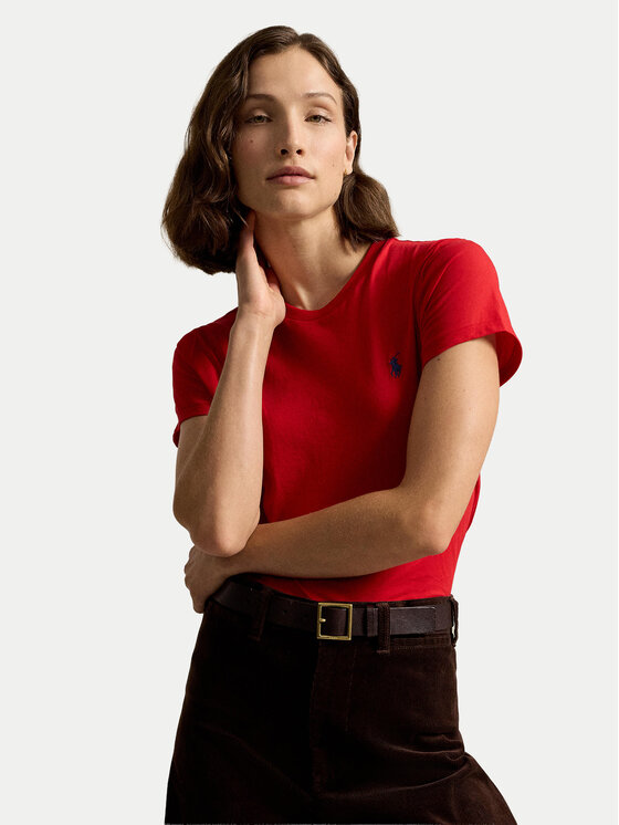 Polo Ralph Lauren Polo Ralph Lauren Camiseta 211B14605034 Rojo Regular Fit