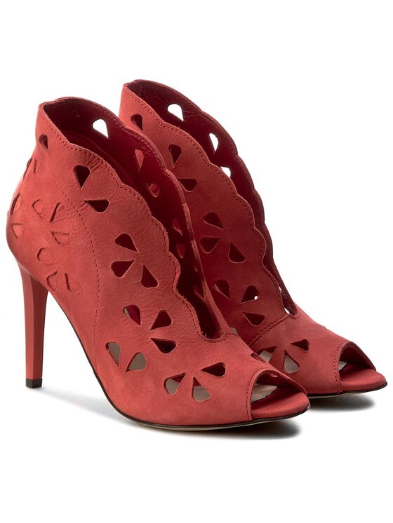Carinii Scarpe stiletto Carinii B3990 Rosso