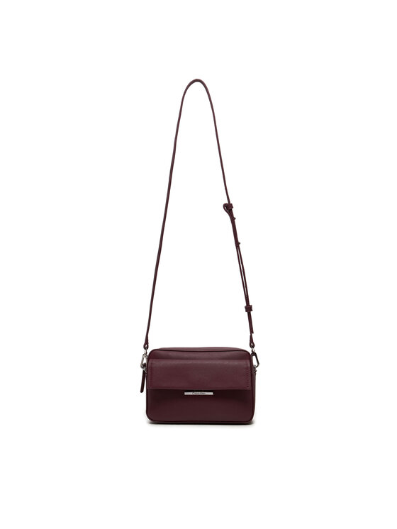 Calvin Klein Дамска чанта Calvin Klein Linear K60K612564 Бордо