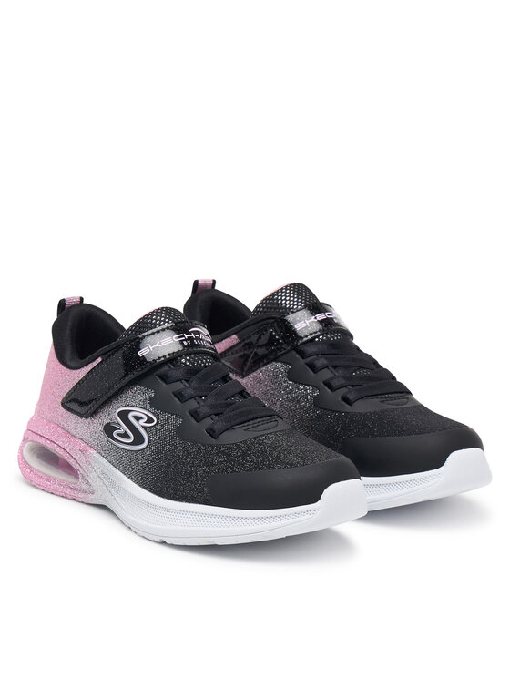 Skechers Снікерcи Skechers Microspec Max Advance - Glitz Gala 303859L/BKRG Чорний