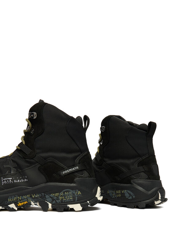 Premiata Šnurovacia obuv Premiata Saintcro 380 Čierna