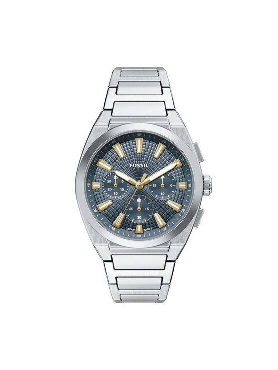 Fossil Годинник Fossil Everett FS6154 Срібний