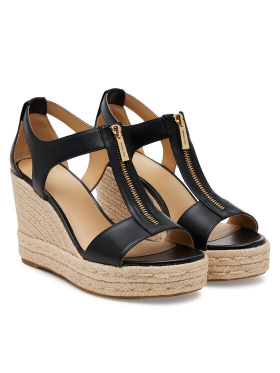 MICHAEL Michael Kors Еспадрильї MICHAEL Michael Kors Barkley Leather 40R4BRMS1L Чорний