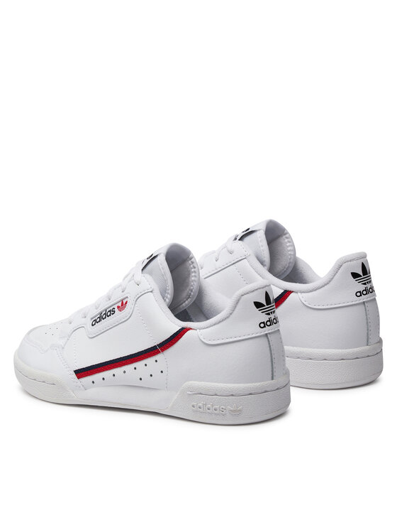 adidas Sneakersy adidas Continental 80 J F99787 Biela