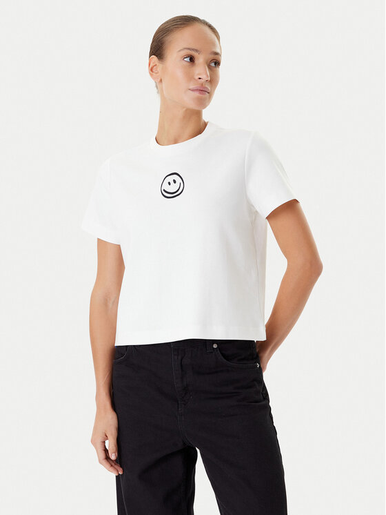 Vero Moda Vero Moda Футболка Sara 10311633 Білий Regular Fit
