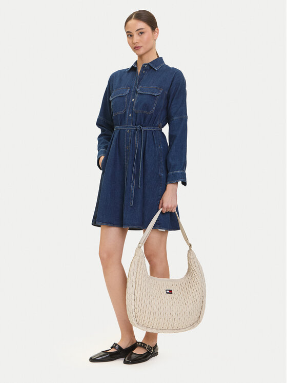 Tommy Jeans Bolso Tommy Jeans Tjw Urban Large Quilted AW0AW17929 Beis