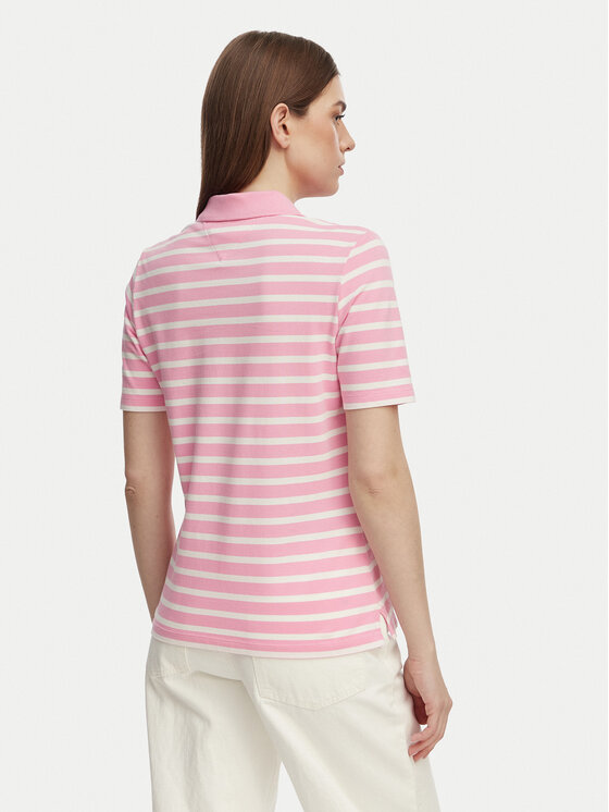 Tommy Hilfiger Tommy Hilfiger Polo 1985 WW0WW43224 Rosa claro Regular Fit