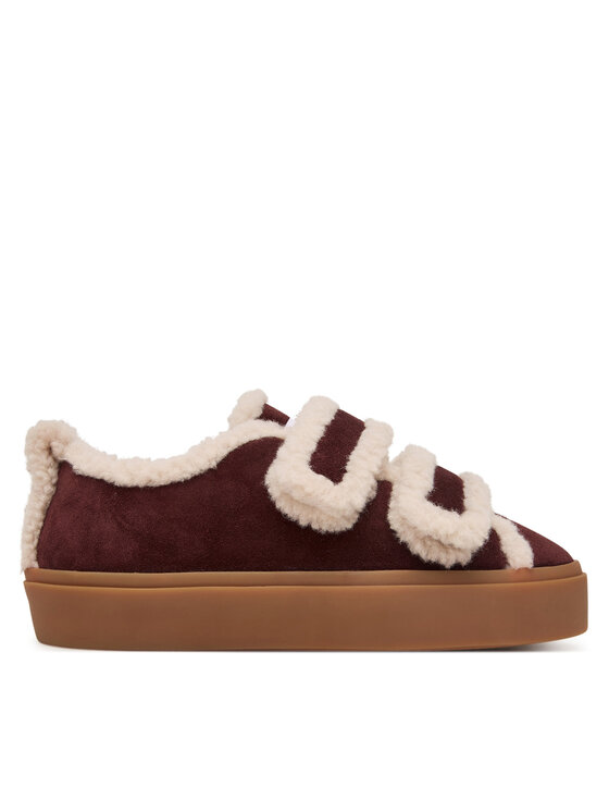 Inuikii Sneakers Inuikii Shearling Low Velcro 1001.001.0231.518 Vișiniu