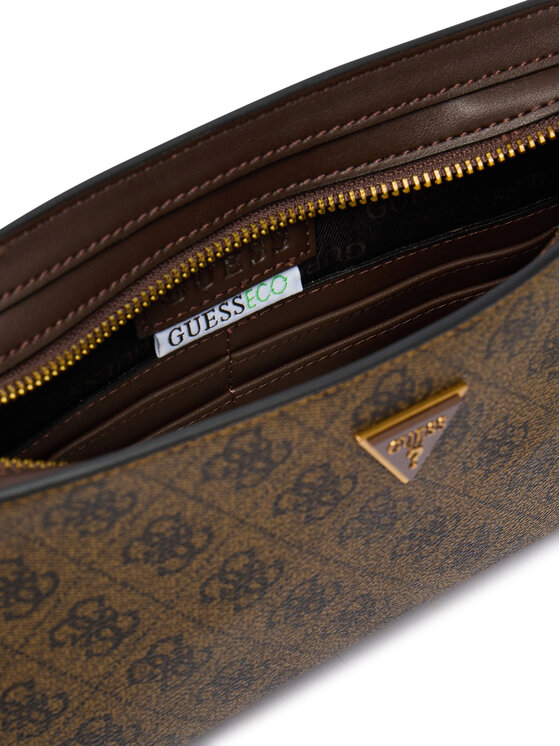 Guess Плоска сумка Guess HMMILO P6157 Коричневий