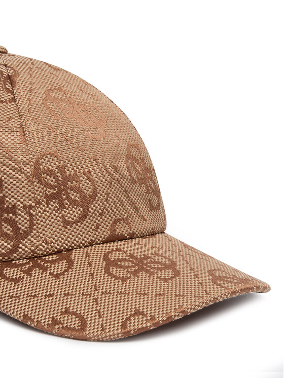 Guess Cepure ar nagu Guess AW5503 POL01 Tumši bēša
