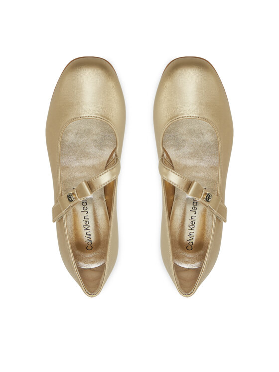 Calvin Klein Jeans Bailarinas Calvin Klein Jeans Ballerina V4A3-83042-1322 S Oro