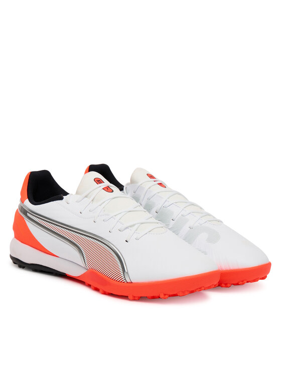 Puma Futbalové topánky Puma King Match Tt 108835 01 Biela