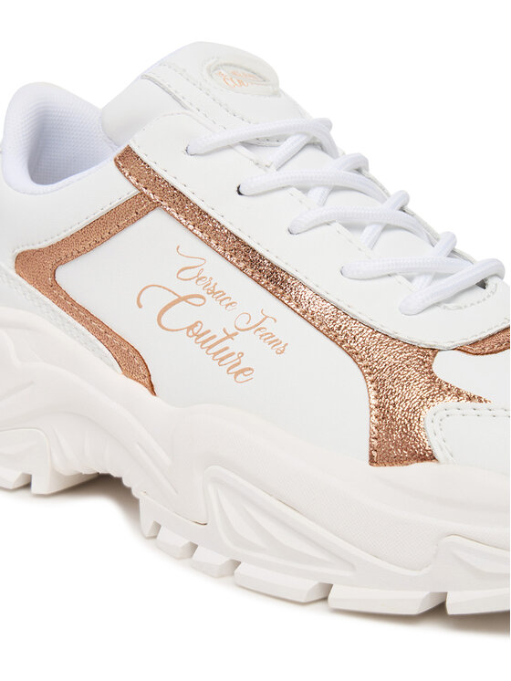 Versace Jeans Couture Снікерcи Versace Jeans Couture 79VA3SV6 Білий