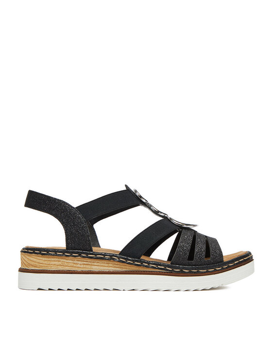 Rieker Sandale Rieker 679L4-00 Negru